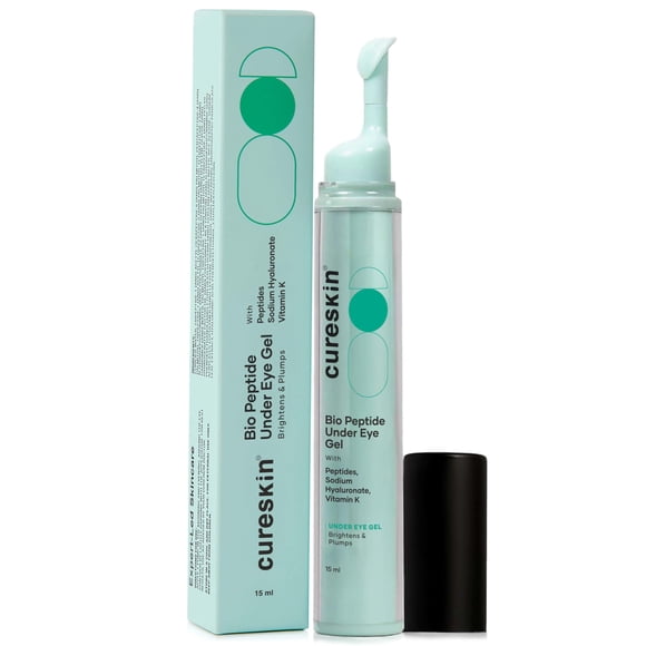 Gel para debajo de los ojos Cureskin Bio-Peptide reduce las ojeras para mujeres y hombres