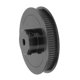 thumbnail image 3 of Rueda De Polea Síncrona Rueda Síncrona 80T 5mm GT2 Polea De Correa Dentada Aleación De Acero para Impresora 3D Torno CNC Fresadora(Negro), 3 of 8