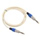 thumbnail image 2 of El cable de audio auxiliar interconecta el cable de audio estéreo macho a macho de 6,35 mm para El 180cm kusrkot Cable de audio auxiliar, 2 of 8