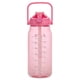 thumbnail image 1 of Botella de agua Paris Hilton Motivational 1.5 L con color rosa pajizo, 1 of 7