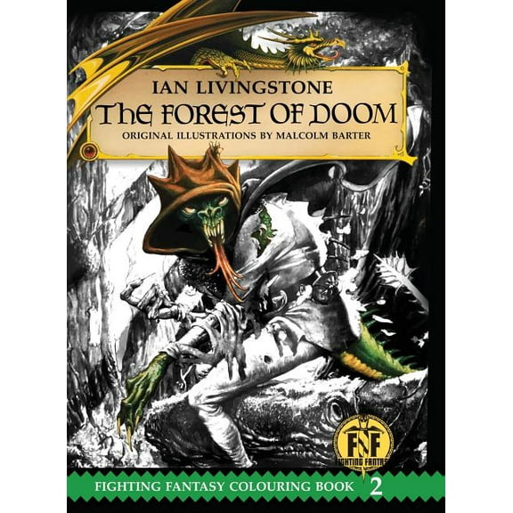 The Forest of Doom Colouring Book (Hardcover)