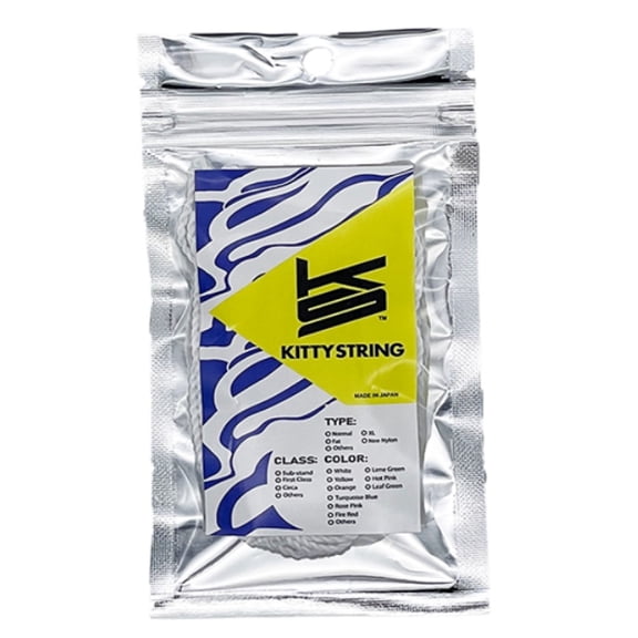 Kitty String First Class Pack of 10 Yo-Yo String - XL YoYo String (White)
