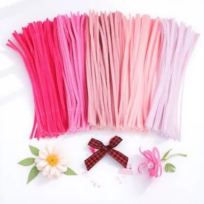 Pawsdot Twistable Chenille Stems Pipe Cleaners for Handmade Floral Decorations