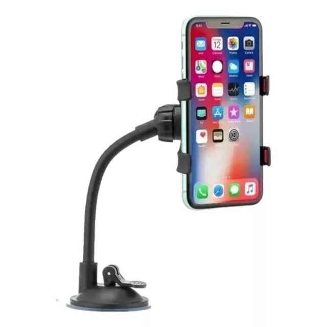 10 Soportes Porta Celular Auto Universal Parabrisas Ventosa