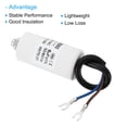 thumbnail image 4 of CBB60 6uf Running Capacitor,AC 450V U Terminal Wires 50/60Hz with M8 Screw for Washing Machine, 4 of 5