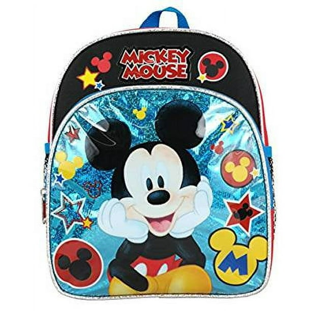 Mini Backpack - Disney - Mickey Mouse - Blue Stars 10" New 699864