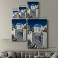 thumbnail image 4 of Santorini Sidewalk Premium Gallery Wrapped Canvas - Ready to Hang, 4 of 9