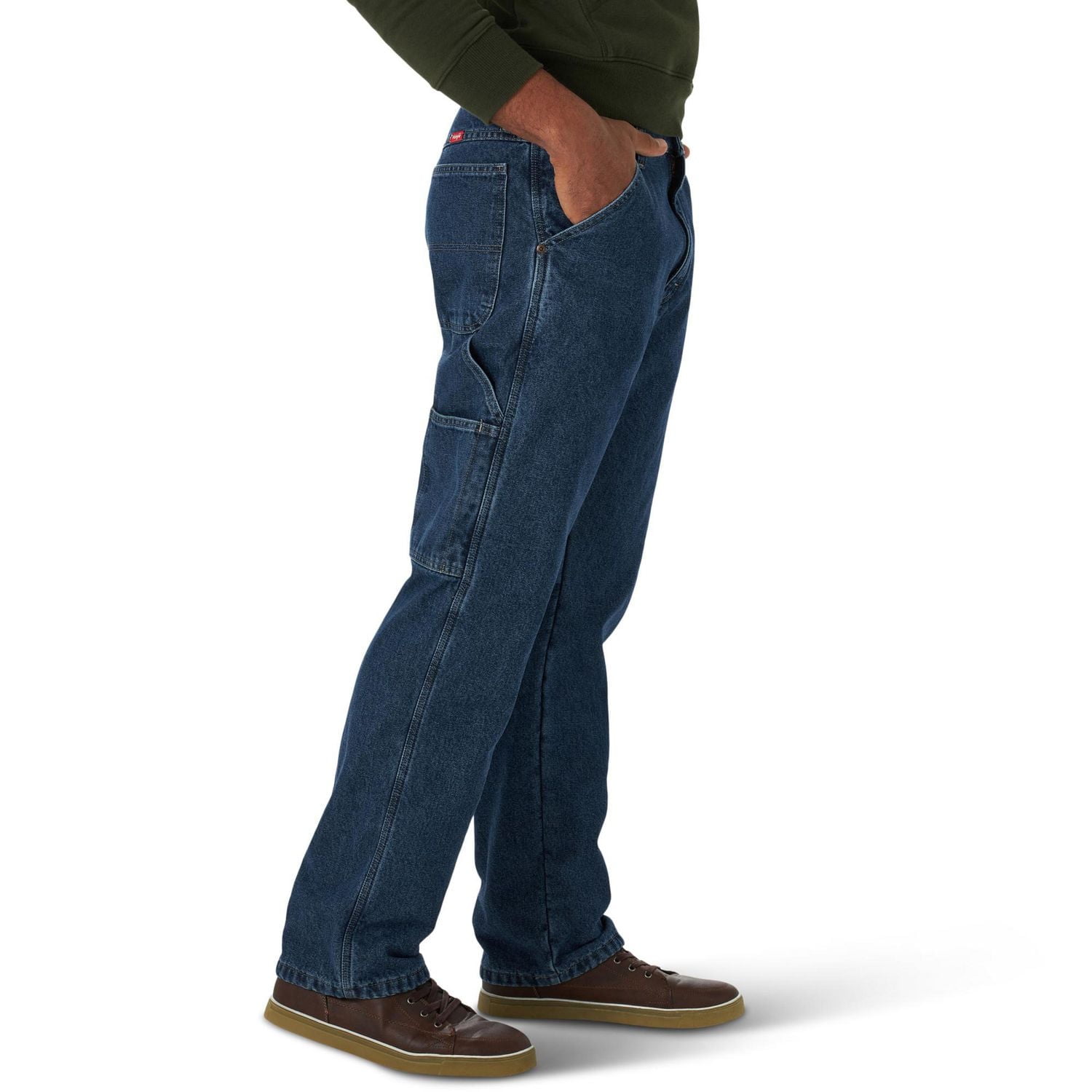 Wrangler Men's Fleece Lined Carpenter Jean