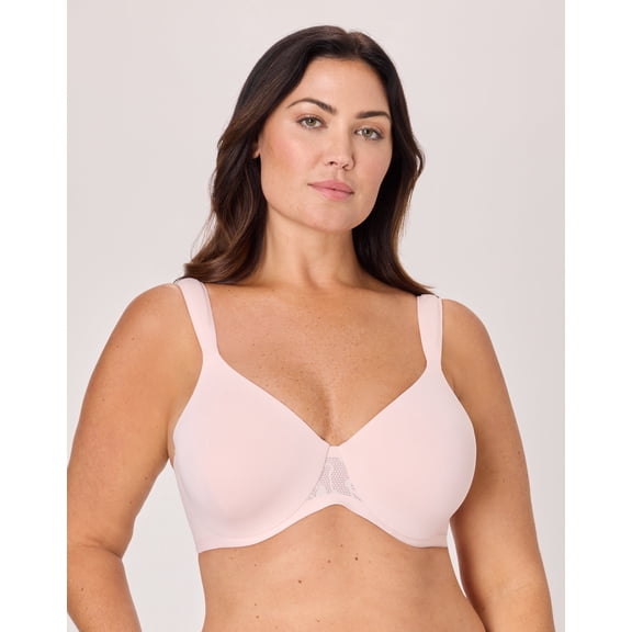 Bali's Coolest Smoothing Underwire T-Shirt Bra Pink Pirouette 38D