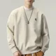 thumbnail image 3 of Sudadera con capucha de estilo hip hop sin capucha, ajustada, de cuello redondo, para hombre, sudadera con cuello redondo, novedad en Y2k, estilo vintage, holgada, 3 of 4