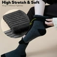 thumbnail image 4 of Ultra Thick 70g Wool Calf Socks Men & Women, Extra Warm Fleece-Lined Winter Crew Socks for Cold Floors Heavyweight, 4 of 6