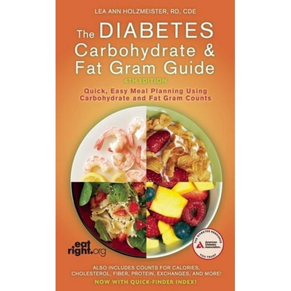 Pre-Owned The Diabetes Carbohydrate and Fat Gram Guide (Paperback) 9781580403405