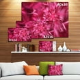 thumbnail image 3 of Feux d'Artifice Roses Fractals Rotatifs - Impression sur Toile Florale, 3 of 4