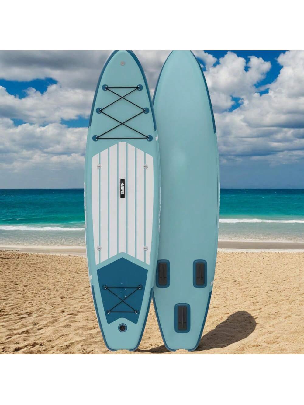Huisuilinss Inflatable Stand Up Paddle Board,10.6FT/11FT Inflatable Paddle Board With Premium Accessories,Non-Slip EVA Deck,Ultra-Light Carry Bag，Pump,SUP For All Skill Levels,1PCS
