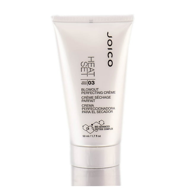 Joico Heat Set Blowout Perfecting Creme - 1.7 oz - Pack of 3 with Sleek Comb