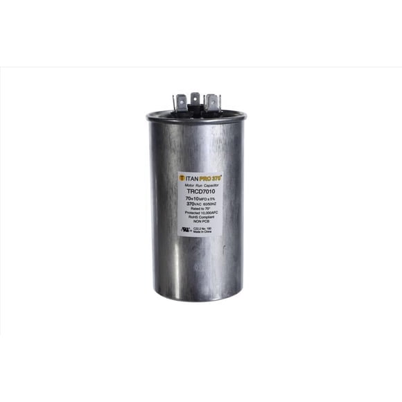Condensador Titan Pro Round Run 70+10 uF 370 V 50/60 Hz