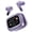 Purple Deals, variant on up to 65% off karymi Wireless 5.4 Earphone LCD Full-Color Screen Control Active ANC Noise Reduction Headset BT5.4 In-Ear Suitable for Calls Gaming Music and Sports House Decor