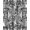 Black White Grey, Pattern 19, variant on ODIKA 8'x10' Washable Area Rug Non-Shedding, Easy Care, Grey Abstract Striped Grid Design Mid Century Minimalist Vertical Blocks for King Size Bedroom Under Bed, Master Suite