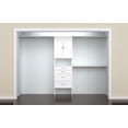 thumbnail image 3 of Closetmaid Ss25-Cos2d4dr Suitesymphony 7 To 10 Foot Wide Closet System Organizer Kit -, 3 of 7