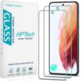 thumbnail image 1 of [2-Pack] HPTech Screen Protector Compatible For Samsung Galaxy S21 FE 5G 6.4 Inch Tempered Glass, Support Fingerprint, 1 of 5