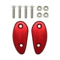 thumbnail image 5 of jiaping 2x Motorcycle Mirror Block Off Plates Aluminum Alloy Motorcycle Accessories Easy red, 5 of 9