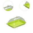 thumbnail image 6 of CoudarTitie Cake Stand with Dome Multipurpose Cake Plate for Festival Wedding Restaurant Green, 6 of 9