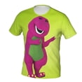 thumbnail image 6 of Barney And Friends Men's T Shirt Summer Casual Fashion Unisex Short Sleeve Graphic Crew Neck Tees Tops, 6 of 8