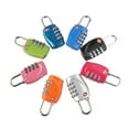 thumbnail image 3 of BRIGHTFUFU 1Pcs Combination Padlock for Suitcase and Backpack 2.64X1.22X0.55in, 3 of 5