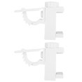 thumbnail image 2 of Noref Curtain Rod Pole Holder Multipurpose Hanging Rod Clamp Hanger Organizer 1KG-2 FS, 2 of 7