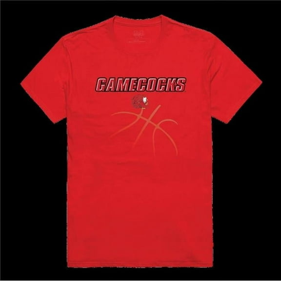 W Republic 510-126-RD2-05 Jacksonville State Gamecocks College Basketball T-Shirt, Red - 2XL