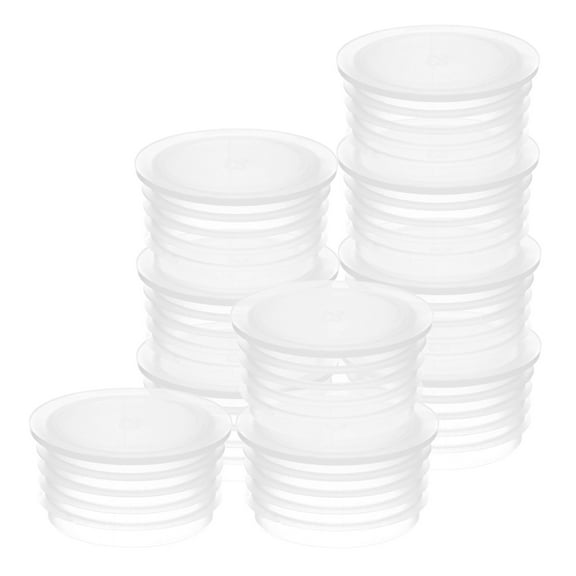 RENACLIPY Transparent Plastic Vegetable Box Stopper for Planter Boxes, Multifunctional Design,