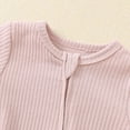 thumbnail image 6 of CAUYDY Preemie Pajamas for Girls Newborn Fall Winter Clothes 3 6 9 12 18 24 Months Baby Long Sleeved Jumpsuit for Boys Infant Cute One-Pieces Sizes 6-9 Years,Pink, 6 of 9