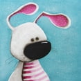thumbnail image 2 of Stewart, Lucia 15x15 White Modern Wood Framed Museum Art Print Titled - The Pink Bunny, 2 of 4