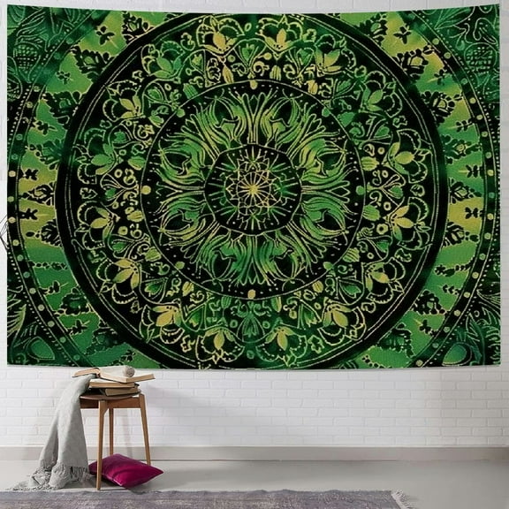Shiartex  Hippie Tapestry - Aesthetic Psychedelic Wall Hanging Indian Bedroom Wall Decor Living Room Bohemian Boho Wall Art Home Decoration 40x30inch