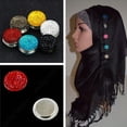 thumbnail image 2 of Broche magnético Sunnimix para mujer con Imitación de pasadores Musulmanes Abaya blanco, 2 of 8