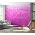 thumbnail image 3 of Tiptophomedecor Abstract Wallpaper Wall Mural - Pink Pixel, 3 of 7