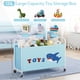 thumbnail image 2 of Caja de Juguetes GRANNY SAYS Grande con Ruedas 135L para Niños Azul, 2 of 9