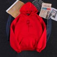 thumbnail image 2 of YDLCAFD T-Shirt Femme Automne Manches Longues Imprimé Manches Longues Col Rond Décontracté Chandails en Molleton Adolescent, 2 of 5