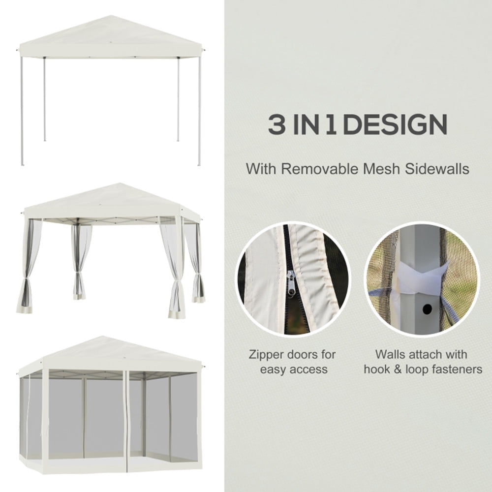 Pop Up Canopy Tent with Netting