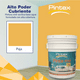 thumbnail image 2 of PINTEX Pintura para Pared Vinil-Acrílica | Fácil Aplicación, Alta Cobertura y Resistente a la Lluvia | Pintura Acrilica para Interiores Exteriores Acabado Mate | 19 Litros | Color Aproximado al Real, 2 of 8