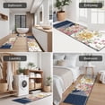 thumbnail image 5 of Pioneer Flower Floral Print Pattern Kitchen Rugs Sets Of 3,Kitchen Runner Rugs Non Skid Washable,Decorative Kitchen Floor Mats for Kitchen,Sink,Laundry,17"x30"+ 17"x47" + 17"x59", 5 of 6