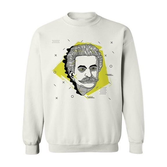 Composer Sculpture Drawing Sweatshirt Men -Image by Shutterstock, Male Small