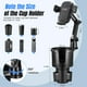 thumbnail image 5 of Soporte ajustable para portavasos de coche para smartphones, base extensible 2 en 1, rotación de 360 grados, compatible con smartphones, 5 of 7