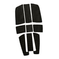 thumbnail image 2 of 9 Uds. Almohadilla de tracción para tabla de surf, alfombrilla de agarre para cubierta, almohadilla profesional para tabla de surf EVA, almohadillas t Negro Sunnimix Almohadilla de tracción para tablas de surf, 2 of 8