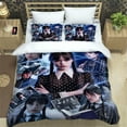 thumbnail image 4 of Wednesday Addams Printed Bedding Sets exquisite bed supplies set duvet cover bed comforter set bedding set luxury birthday gift, 4 of 6