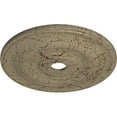 thumbnail image 3 of Ekena Millwork 26 1/2"OD x 3 5/8"ID x 1 1/2"P Jefferson Ceiling Medallion (Fits Canopies up to 5"), Hand-Painted Gobi Desert Crackle, 3 of 6