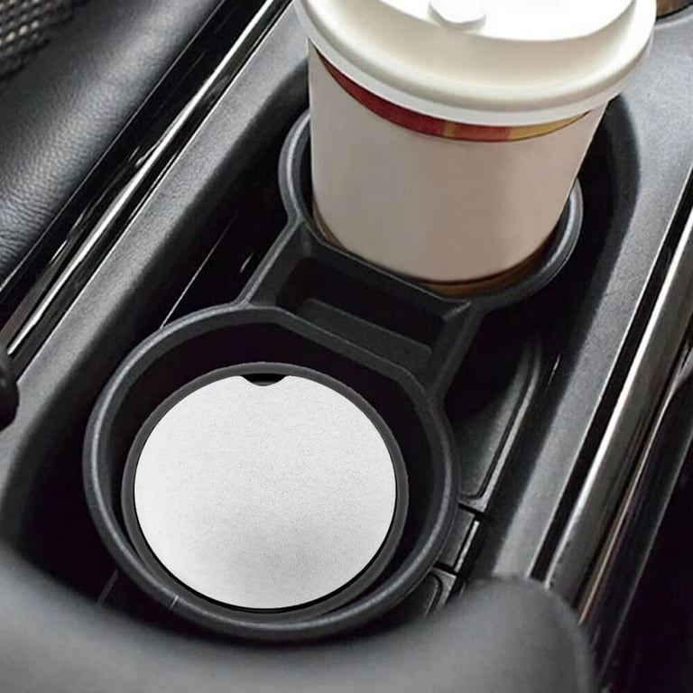 2PCS Car Coaster Cup Bottle Non-Slip Holder Pad Anti-skid Mat Car