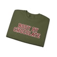 thumbnail image 3 of Chocolate Sweatshirt Gifts Crew Neck Shirt Long Sleeve Unisex, 3 of 7