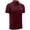 Maroon, variant on NY Threads Men's Golf Polo Shirt UPF 70 Regular Fit Moisture Wicking Quick Dry Performance Short Sleeves Polo, Medium, Navy