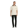 thumbnail image 2 of No Boundaries Men's & Big Men's Bowling Shirt with Short Sleeves, Sizes XS-3XL, 2 of 5